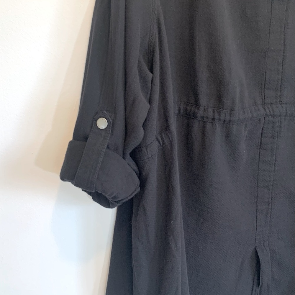 Torrid Anorak Hooded BLACK Chore Utility Jacket 4X - Picture 7 of 11